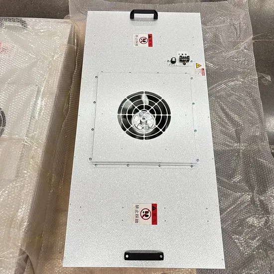 DC FFU с HEPA H14 для потолка чистой комнаты класса ISO 5