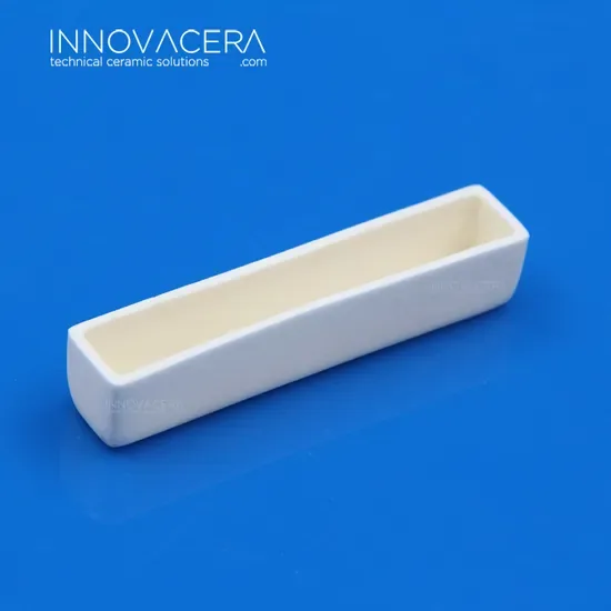 Лабораторный алюминиевый ковш Innovacera прямоугольный тигель