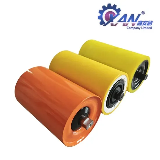 Хорошая цена на стальной HDPE/PU конвейерный ролик-опорный ролик для системы конвейера в угольной добыче