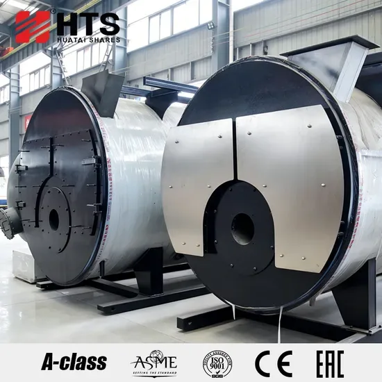 Промышленный паровой котёл Wns 6ton 1.6MPa на жидком топливе, газе, LPG и биогазе, горизонтальный, блочно-комплектный, с высокой тепловой эффективностью, для фармацевтической фабрики