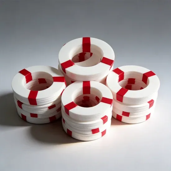 Высокий Quality100%Virgin PTFE Уплотнитель Индивидуальный Пластиковый PTFE Уплотнитель PTFE Прокладка