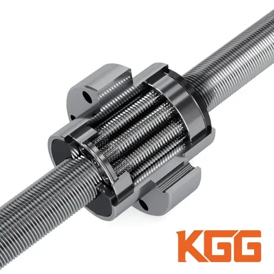 Планетарный роликовый винт Kgg для электрических актуаторов (серия RS, шаг: 10mm, вал: 30mm)