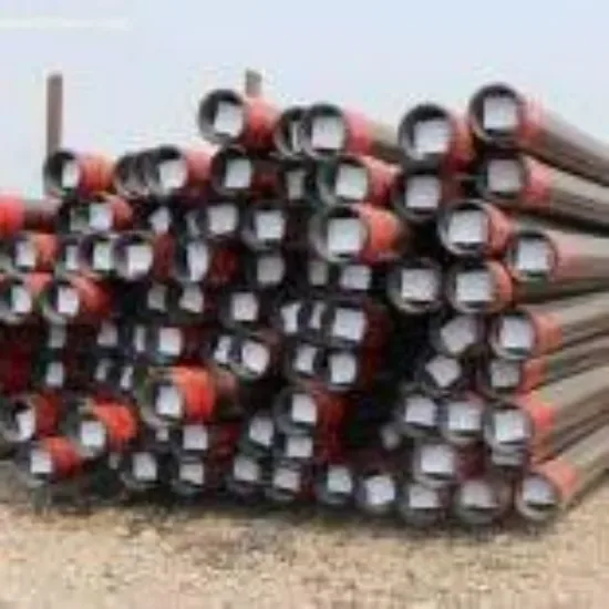 Нефтяная скважина, углеродная сталь, L80, 5-1/2", резьбовая, окрашенная нефтяная обсадная труба
