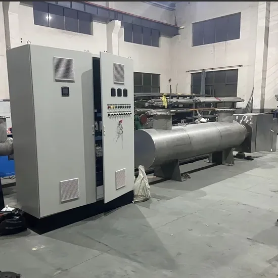 Разнообразный дизайн 50kw воздухонагревателя с воздуховодом для обогрева линий распыления и сушки