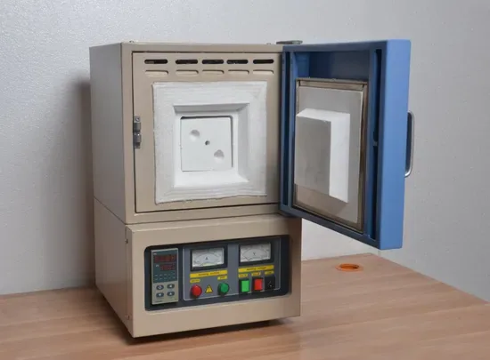 Высокотемпературная 1800℃ Энергосберегающая настольная муфельная печь Малый коробчатый печь для лабораторного использования Оптовая продажа из Китая