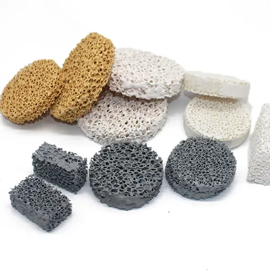 Zro2/Zirconia/Alumina/Sic Керамический пенопластовый фильтр из Китая