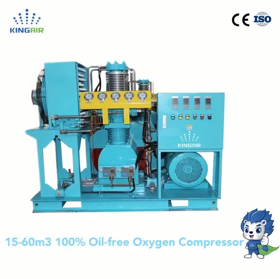Кингэйр 18.5kw 50m3 100% Безмасляный кислородный компрессор