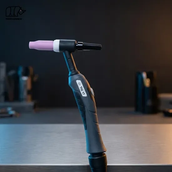 Инвельт OEM Wp-17 ТИГ сварочный горелка медная CE газоохлаждаемая аргоновая сварочная пушка