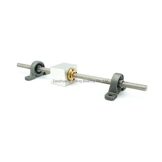 Ежемесячные предложения шарикового винта и винта с прямой резьбой 8mm 10mm 12mm 16mm трапецеидальный винт с латунной гайкой для 3D поддержки принтера на заказ
