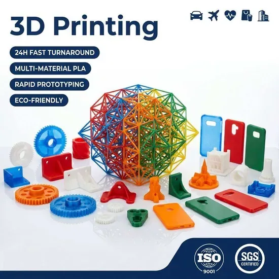 Надежная 3D Печатная Служба Индивидуальное Изготовление Быстрое Прототипирование для Автомобильной Медицинской Механической Индивидуальной Комплектующей
