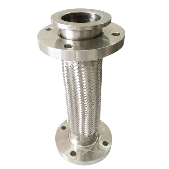 Фланец из нержавеющей стали с гофрированной трубой Янбо