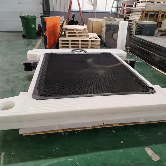 1200×1200mm Фильтровальная пластина с мембраной из резины под высоким давлением для диафрагменного фильтровального пресса, материал: ЭПДМ / НР / НБР / ФПМ
