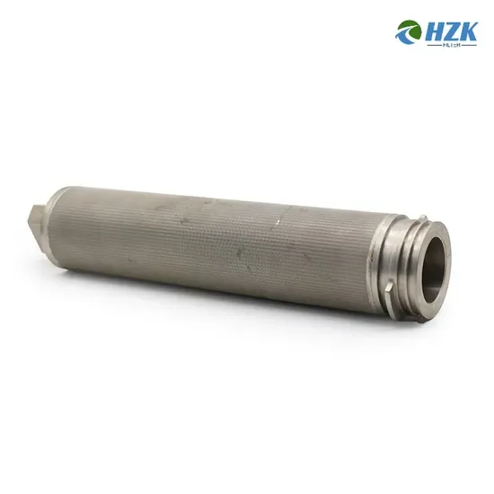 Надежный металлический фильтрационный картридж для систем сжатого воздуха под высоким давлением