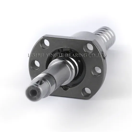 Шариковые винты и направляющие CNC 25mm C7 Шлифовка винтовых шариков Sfur2505 Внутренняя циркуляция двойной шариковый гайка