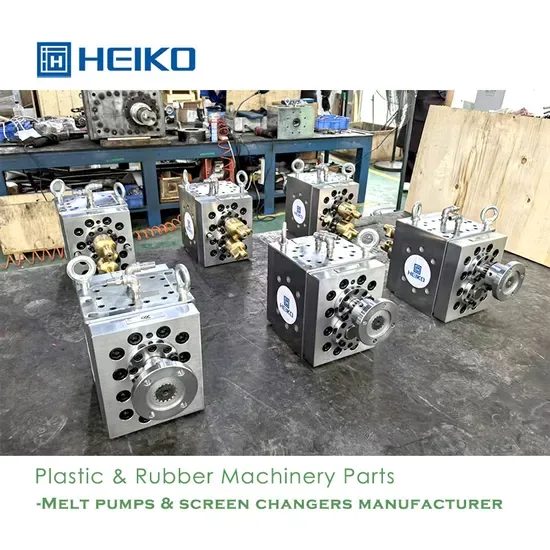 Гидравлический насос Melt Micro Gear Pump Heiko 5cc-100cc для экструдеров пластика