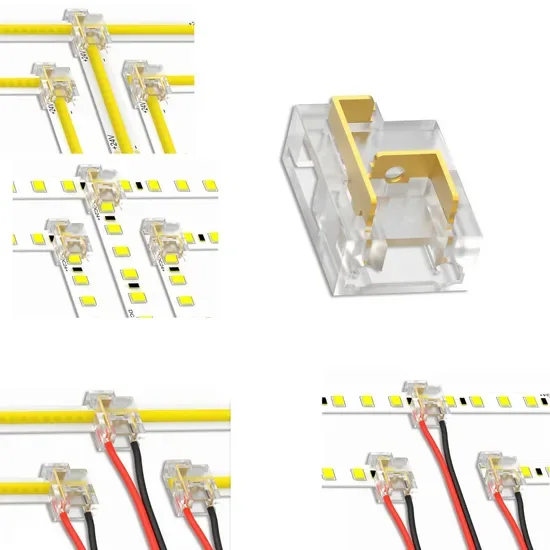 2pin 8mm 10mm Коннектор SMD светодиодной ленты COB для ленты COB