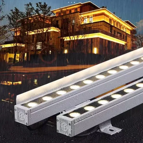 IP66 Водонепроницаемый 18W/24W/36W алюминиевый светодиодный светильник для стены линейный бар для фасада здания