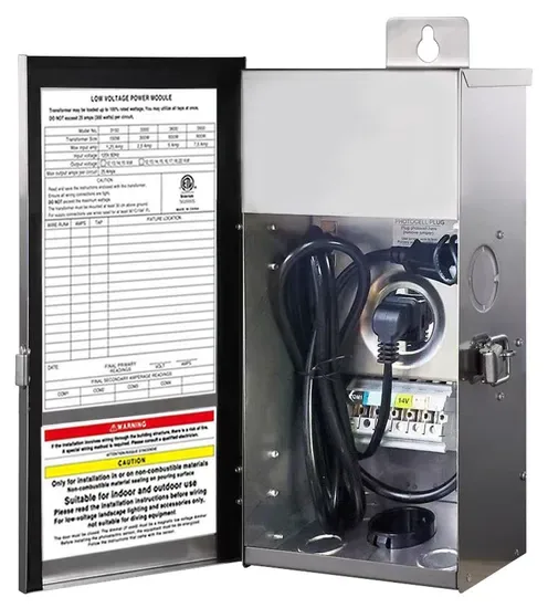 Утвержденный ETL 300W трансформатор питания с низким напряжением из нержавеющей стали для многократного подключения переменного тока