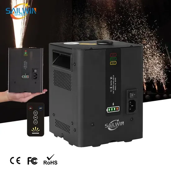 Световая машина Sailwin 350W Мини холодный искровой генератор с дистанционным управлением для концерта, свадьбы, шоу