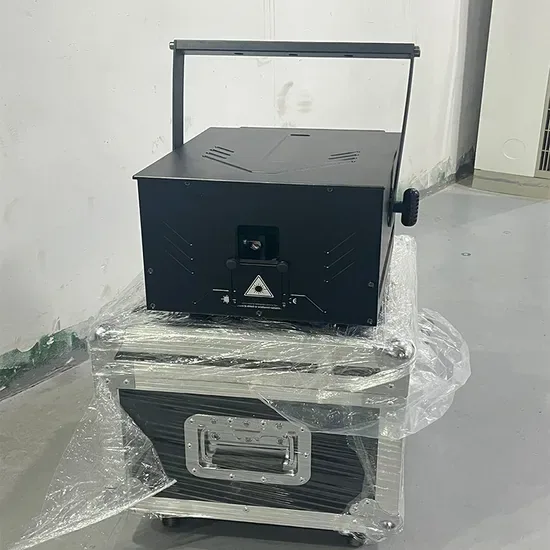 5W 10W RGB Полноцветная 3D Анимационная сцена Лазерный свет Лазерные огни для улицы Лазерная светодиодная световая панель