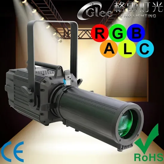 Высокий CRI 400W Rgbalc Зум 6in1 LED Студийный Профильный Эллипсоидальный Леко Прожектор Сценический Театральный Светильник