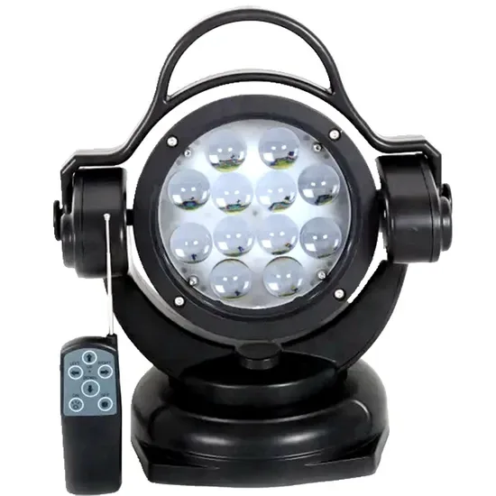 11inch 60W Аварийный светодиодный поисковый фонарь для морских судов, грузовиков, внедорожников, кемпинга на открытом воздухе, поворотный HID поисковый светильник с дистанционным управлением