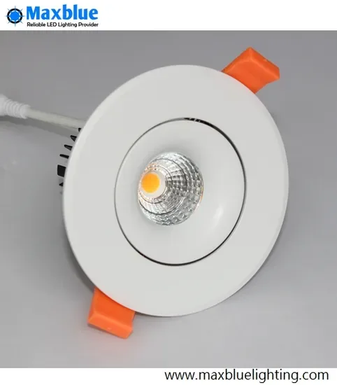 Дырка 90mm COB светодиодный потолочный точечный светильник с драйвером бренда