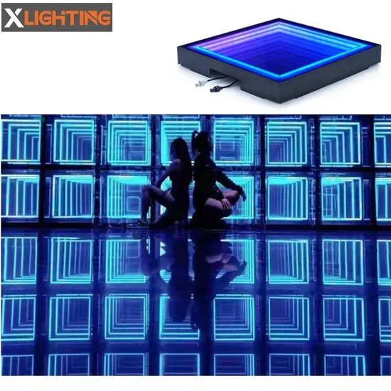 Светодиодная панель освещения сцены Портативные фоновое освещение 3D Танцпол для сценических мероприятий шоу