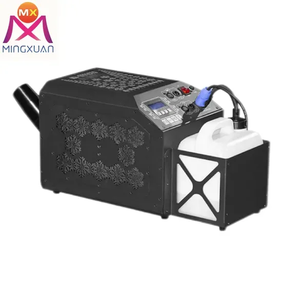 Снежная машина 1000W Эффект сцены Водонепроницаемый свадебный праздник Дым Туман Дистанционное управление