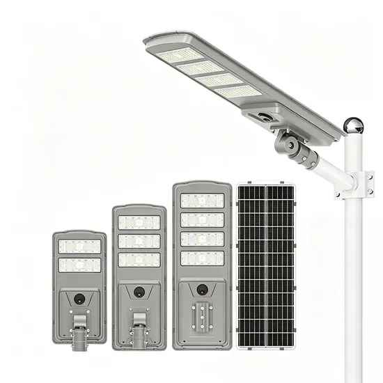 Проект Coveda Используйте сертифицированные продукты 100W 150W 200W Интегрированный алюминиевый уличный светодиодный солнечный фонарь