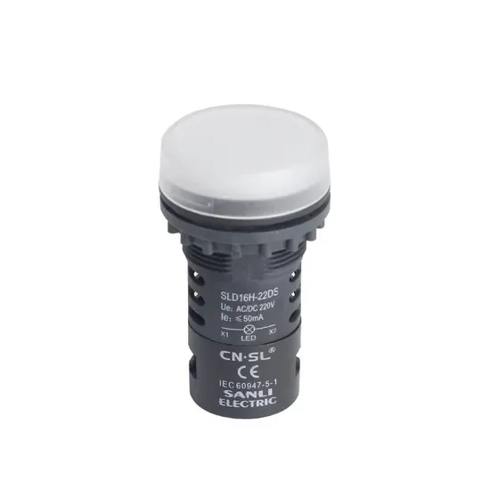 22mm 6V Белая кнопка состояния машины Выключатель Клеммная колодка сигнал пилотный свет Индикаторный свет