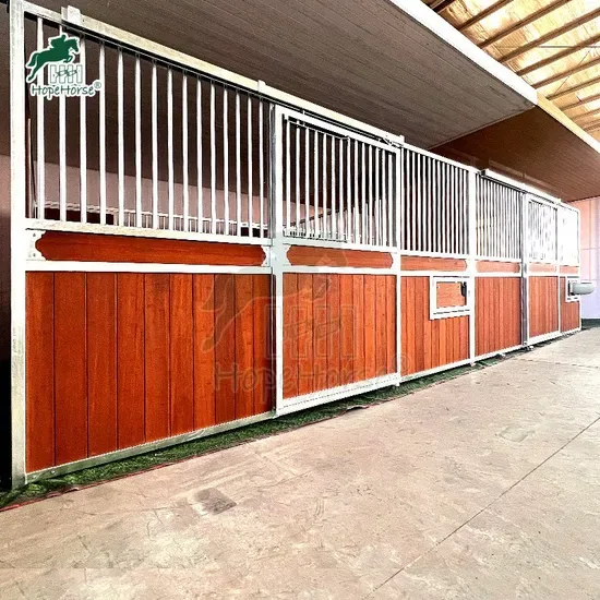Деревянный конный сарай для Equestrian оборудования