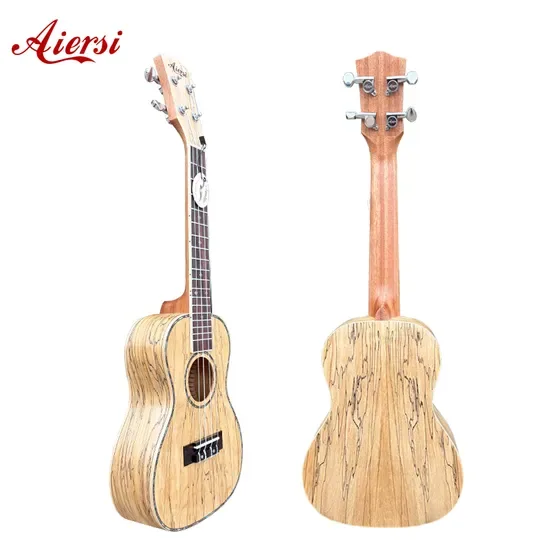 Кастомный логотип Aiersi из сп alted maple 23 дюймовый ручной концертный укулеле