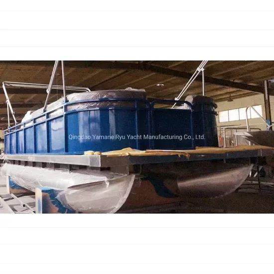 20FT Алюминиевый понтонный катер Ямане