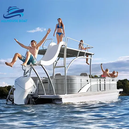 Алюминиевый понтонный катер для дайвинга Relaxion Sport модели Allhouse на продажу