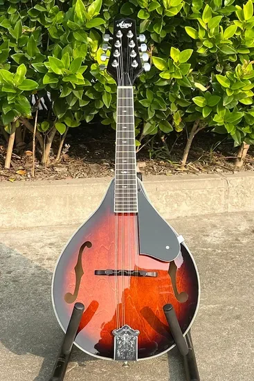 Мандолина Aiersi ручной работы, музыкальный инструмент в стиле Bluegrass, цвет Vintage Sunburst