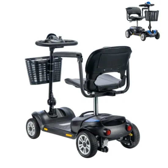 Съемный 4-Wheel 12ah свинцово-кислотный аккумулятор электрического скутера для инвалидов