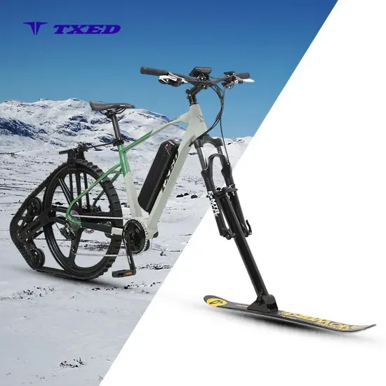 Новый дизайн Txed 7-Speed 36V/350W Средний мотор E MTB велосипед F/R механический дисковый тормоз электрический снеговой внедорожный E-велосипед