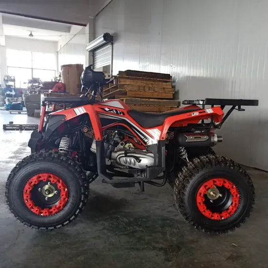 125cc Автоматический взрослый квадроцикл для бездорожья с подушкой безопасности, амортизатором и задним ходом