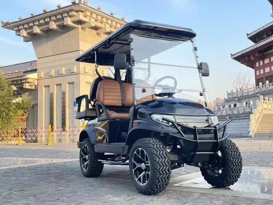 4 Кресла Гольф Карт с 48V Литийным Аккумулятором Охотничий Карт