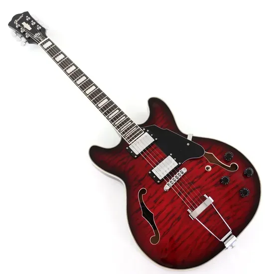 6-String Электрогитара полупустотного типа в стиле ES (YMZ-033)