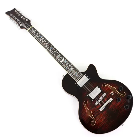 Гитара.Продажа 12-String Полу-пустотное электрогитара (YMZ-230)