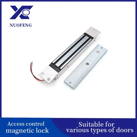 280kg Высокобезопасный скрытый магнитный замок для контроля доступа в коммерческих и жилых помещениях