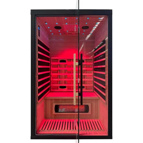В наличии: инфракрасная сауна для помещений Hemlock / Red Cedar на 2 человека для релаксации