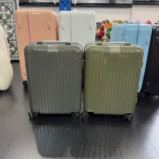 Риппл алюминиевый сплав жесткий чемодан индивидуальный логотип 20/24 2PCS соответствующий требованиям авиации дорожная сумка OEM ODM ручная кладь чемодан багаж