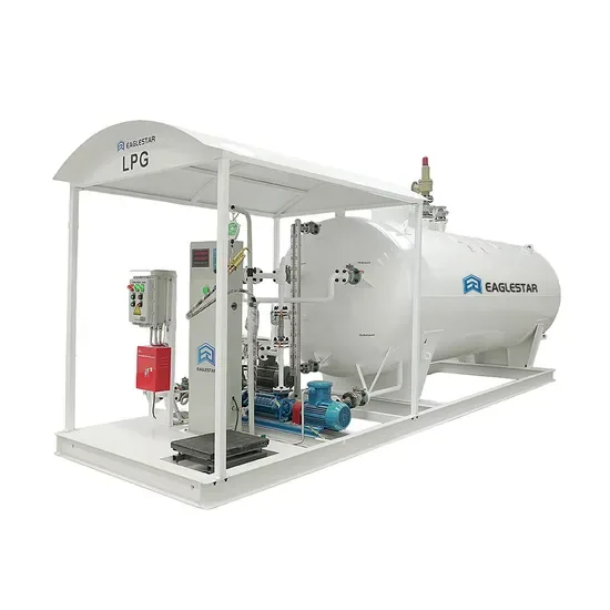 10m3 LPG Станции для заправки газом для рынка Нигерии Продажа портативной станции