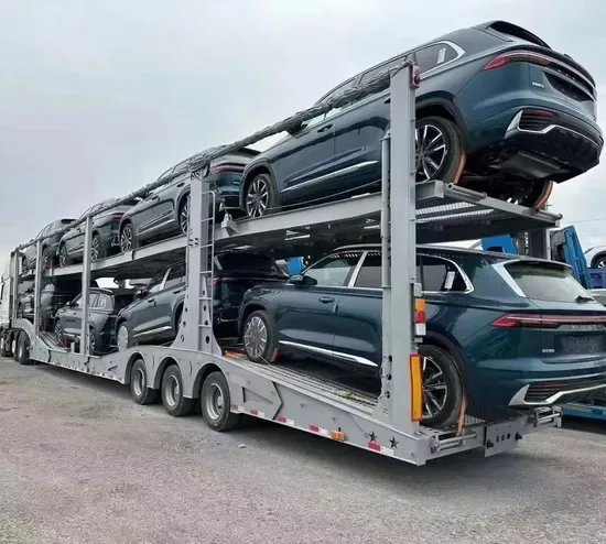 Прямые продажи с завода прицепов для автомобилей Anton: 2-осные автовозы с пневматической подвеской BPW для перевозки 7 автомобилей, соответствующие европейским и австралийским сертификационным