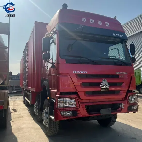 Хорошая цена Sinotruk HOWO 8X4 грузовик дизельный подержанный фургон грузовой автомобиль