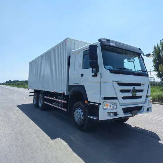Синотрюк ХОВО 6X4 266HP Ван Truck Правый Руль Коробка Грузовик