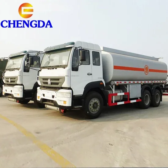 Горячая распродажа грузовика-цистерны для LPG Sinotruk HOWO с тяжелой нагрузкой 4*2 6*4 20000 5000L литровый топливный бак